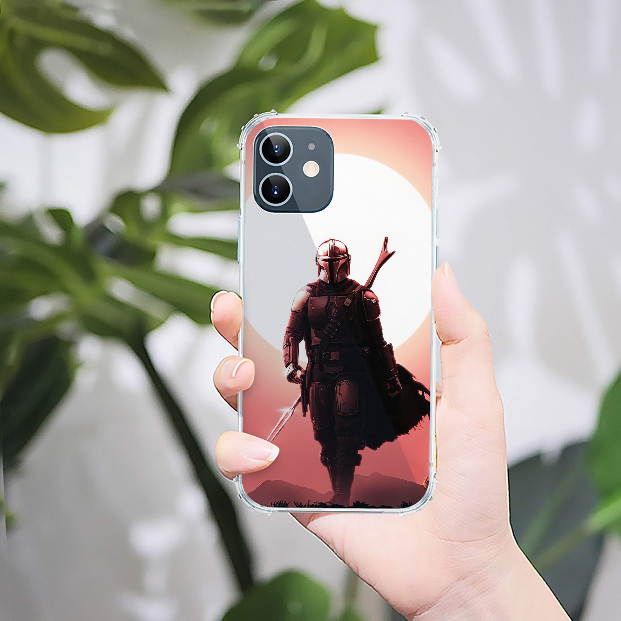 （画像用） スター・ウォーズ Star Wars 【iPhone 12シリーズ対応】透明スマホケース（クリアソフトケース）